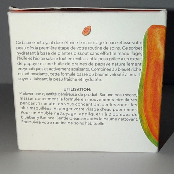 Glow Recipe Papaya Sorbet Enzyme Cleansing Balm Makeup Melting+Smoothing F/S NIB - Picture 11 of 12